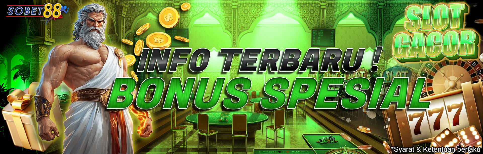 Info Bonus Spesial Sobet88