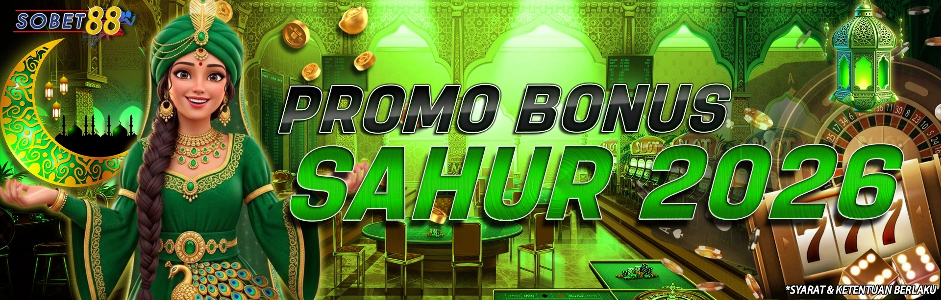 PROMO BONUS SAHUR 2026 Sobet88